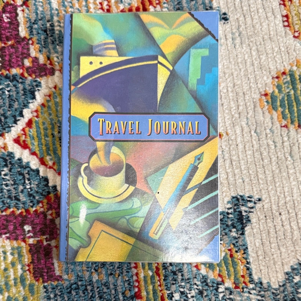 Colorful Travel Journal